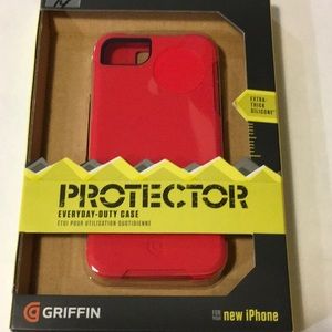 Griffin Protector Duty Case for iPhone 5 - Red
